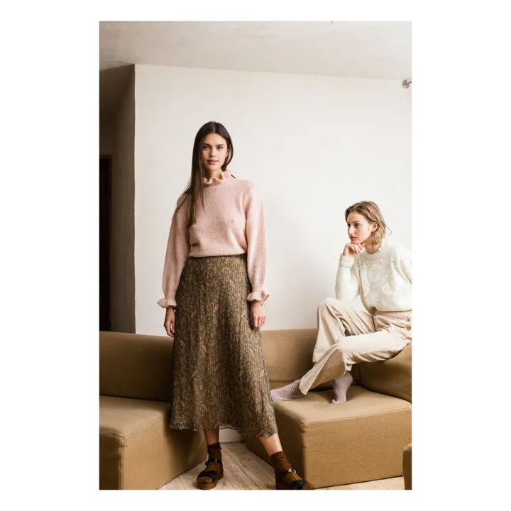 Pullover Slatina -Damenkollektion | Mattrosa- Produktbild Nr. 1