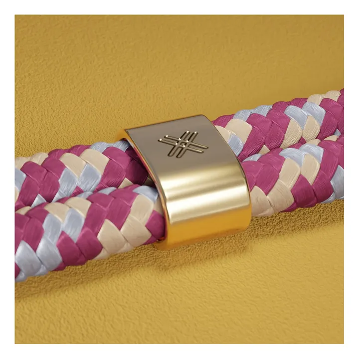 Halskette für Smartphone Bordeaux Camouflage | Burgunderrot- Produktbild Nr. 2