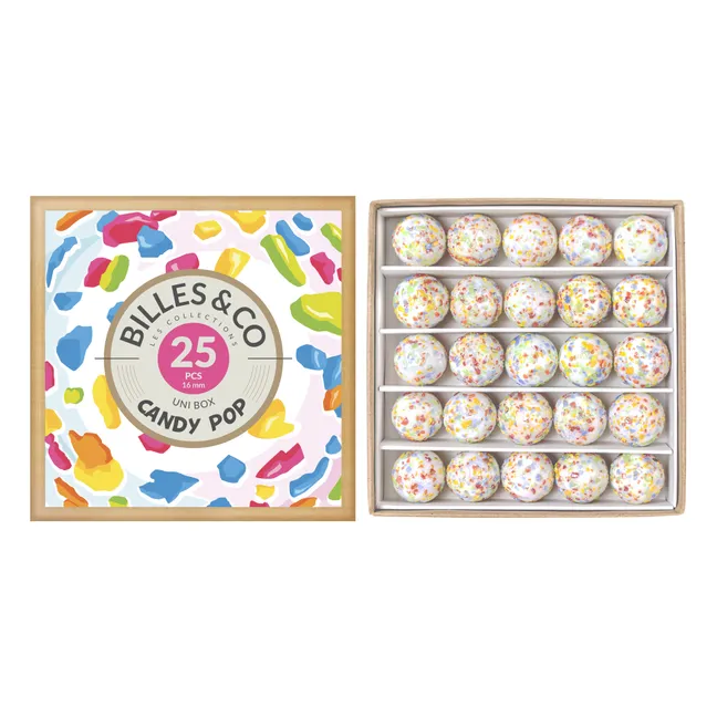 Kit de 25 canicas Candy Pop
