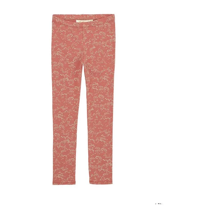 Paula Automne Organic Cotton Leggings | Powder pink- Product image n°0