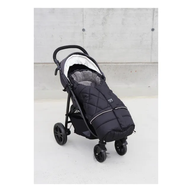 Sacca scaldapiedi universale 2 in 1 Moony | Nero