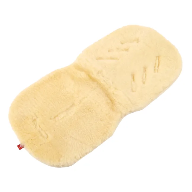 Coussin confort en peau d'agneau | Naturel