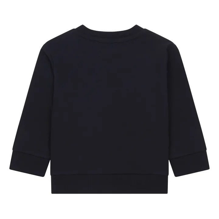 Fleece Sweatshirt | Navy blue- Product image n°2