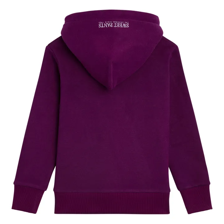 Zip-up Sweatshirt | Purple- Product image n°1