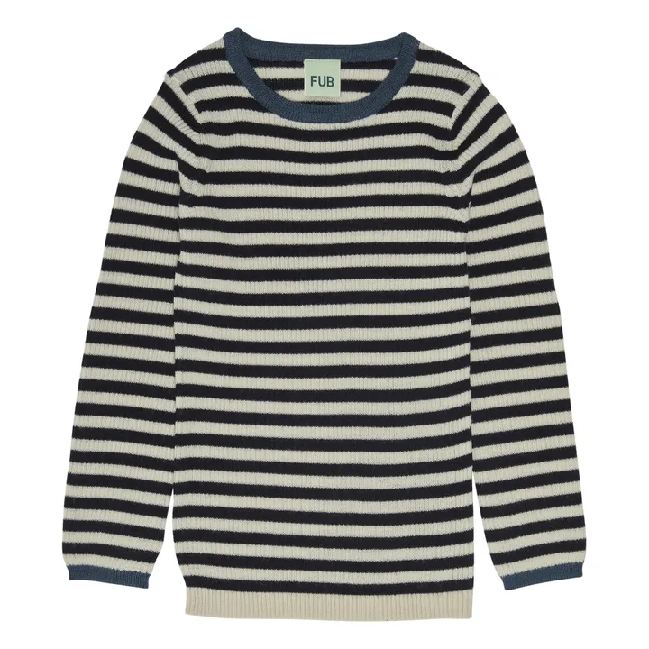 Jersey de lana extra fina Rib | Crudo- Imagen del producto n°0