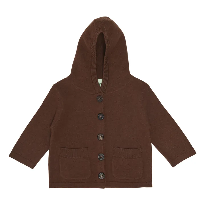 コート fub felted coat brown 6y fub felted coat brown 6y