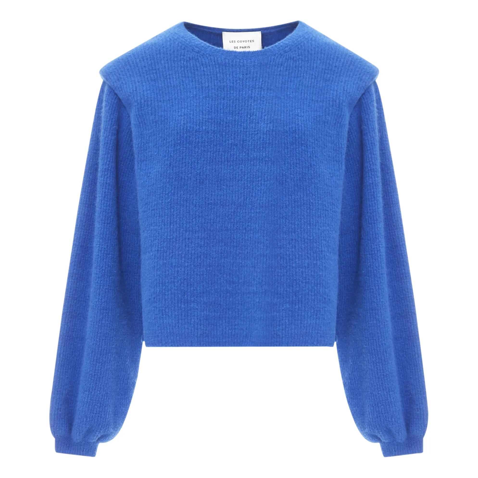 Les Coyotes de Paris - Camille Sweater Blue - 38 - on sale Alpaca