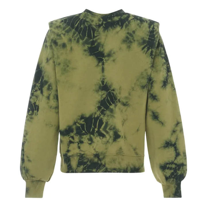 Sweatshirt Tie Dye Alison | Khaki- Produktbild Nr. 7