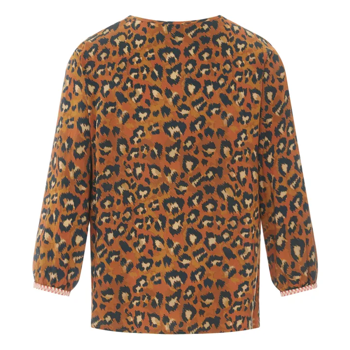 Blusa Solong estampada - Coleción mujer  | Leopardo- Imagen del producto n°5