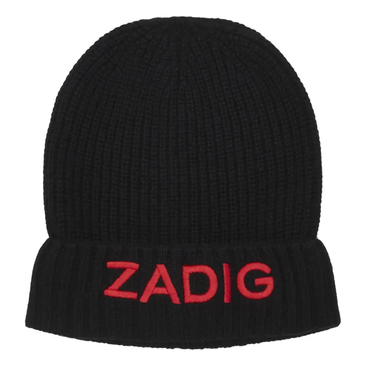 Mütze Zadig | Schwarz- Produktbild Nr. 0
