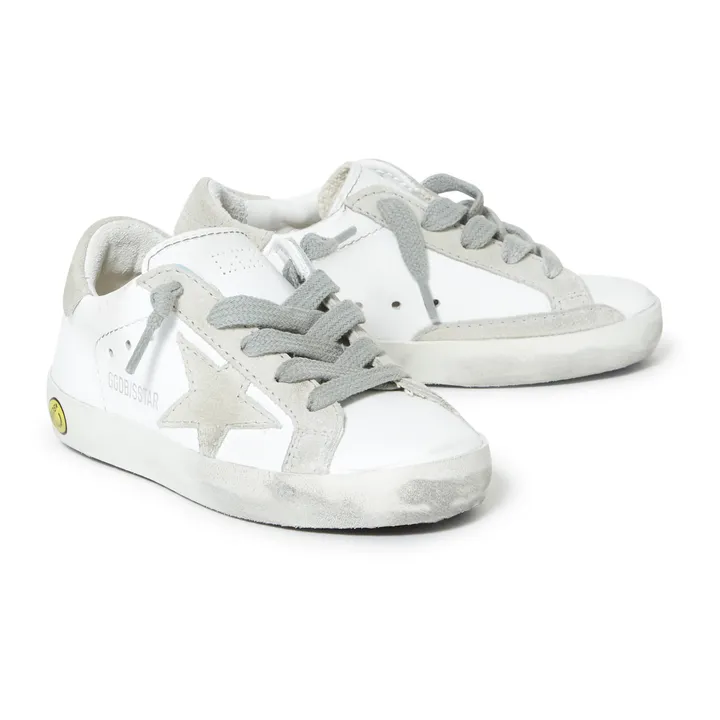 Superstar Suede Leather Sneakers | Beige- Product image n°1