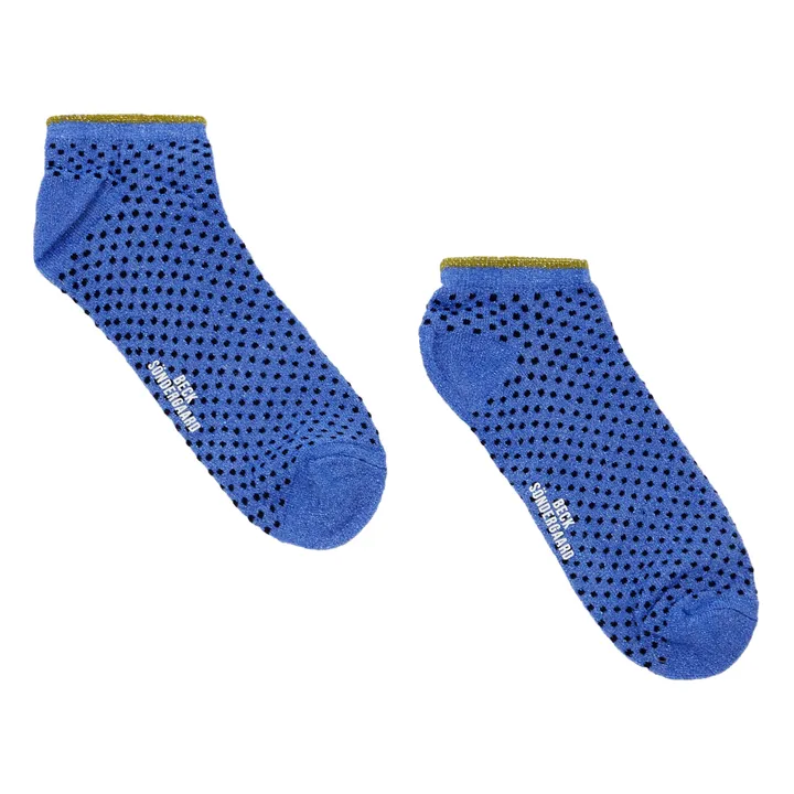 Dollie Dot Socks | Royal blue- Product image n°0