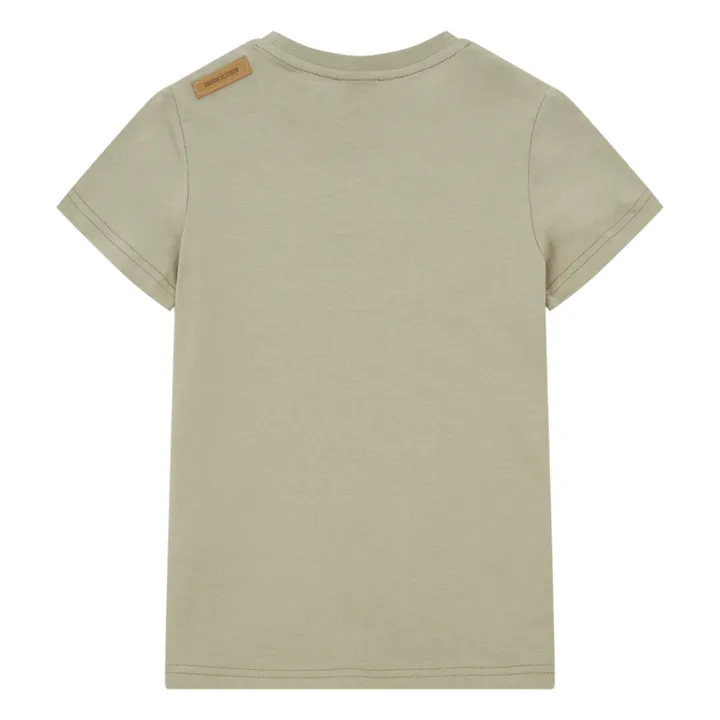 T-shirt Goraka in cotone bio  | Grigio- Immagine del prodotto n°4