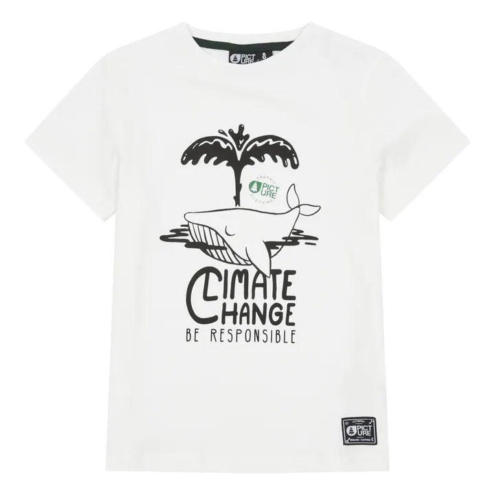 Camiseta Whaly de algodón orgánico | Blanco- Imagen del producto n°0