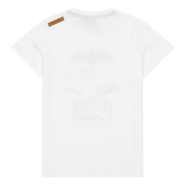 Camiseta Whaly de algodón orgánico | Blanco- Imagen del producto n°4