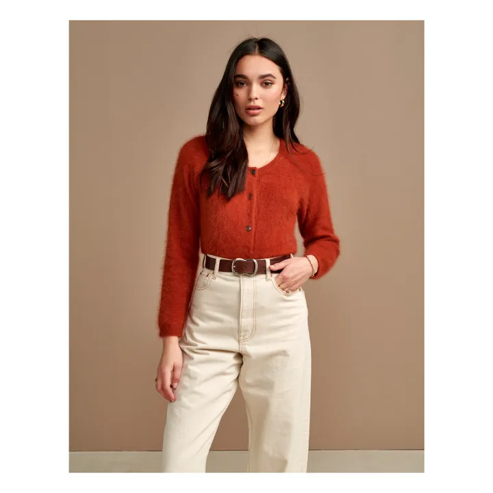Bellerose Cardigan Datair- Damenkollektion Rostfarben Smallable