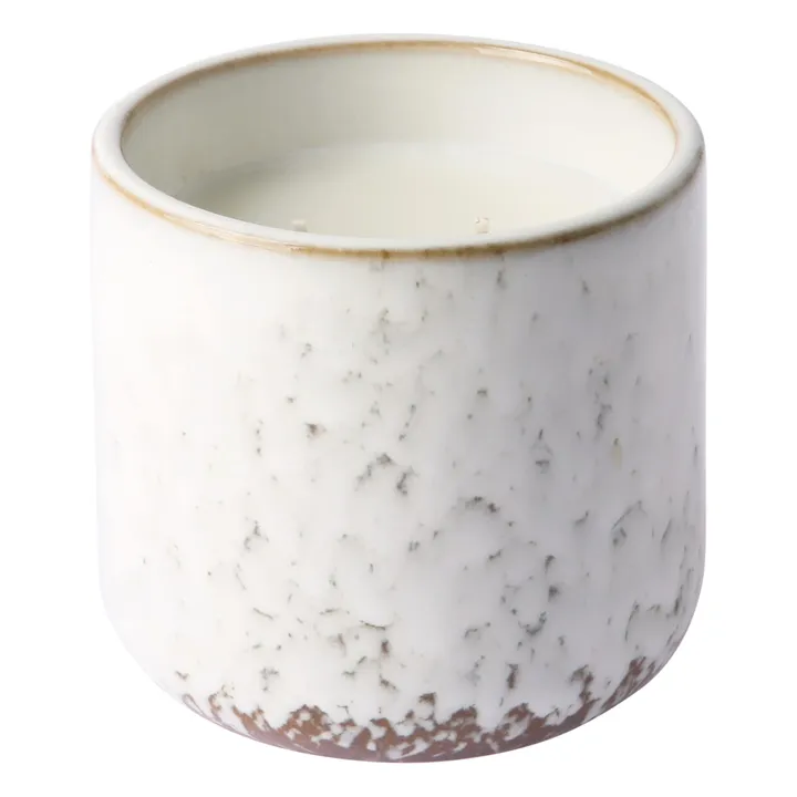 Northern Soul Ceramic Candle  | White- Product image n°1