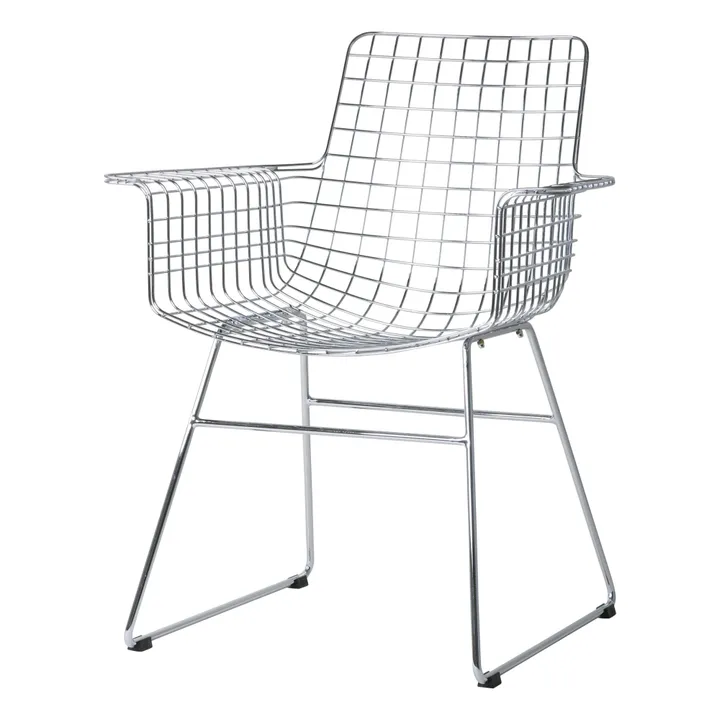 Chaise en métal | Chromé- Image produit n°0