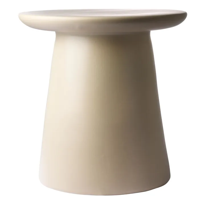Mesa auxiliar de barro | Crema- Imagen del producto n°0