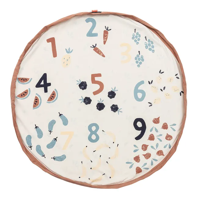 Bag / Playmat Noomad - Numbers and vegetables