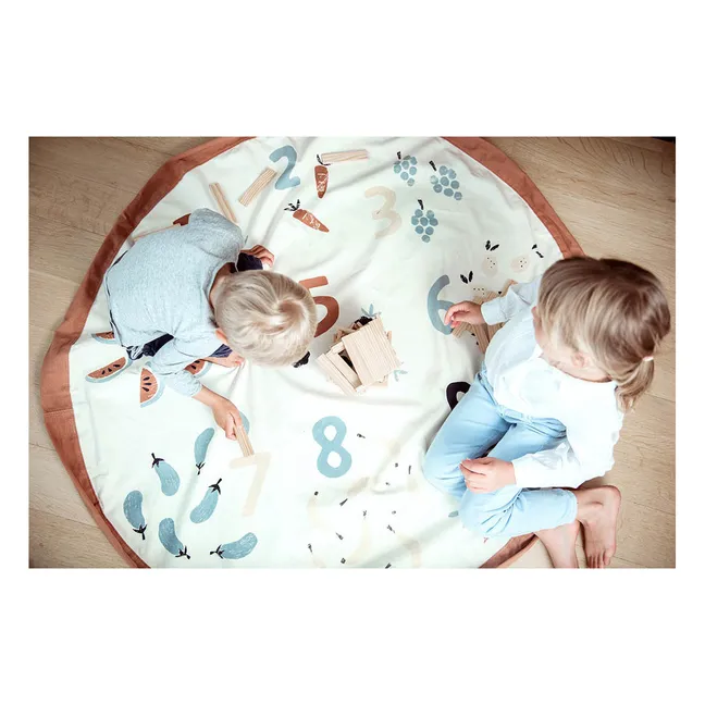 Bag / Playmat Noomad - Numbers and vegetables