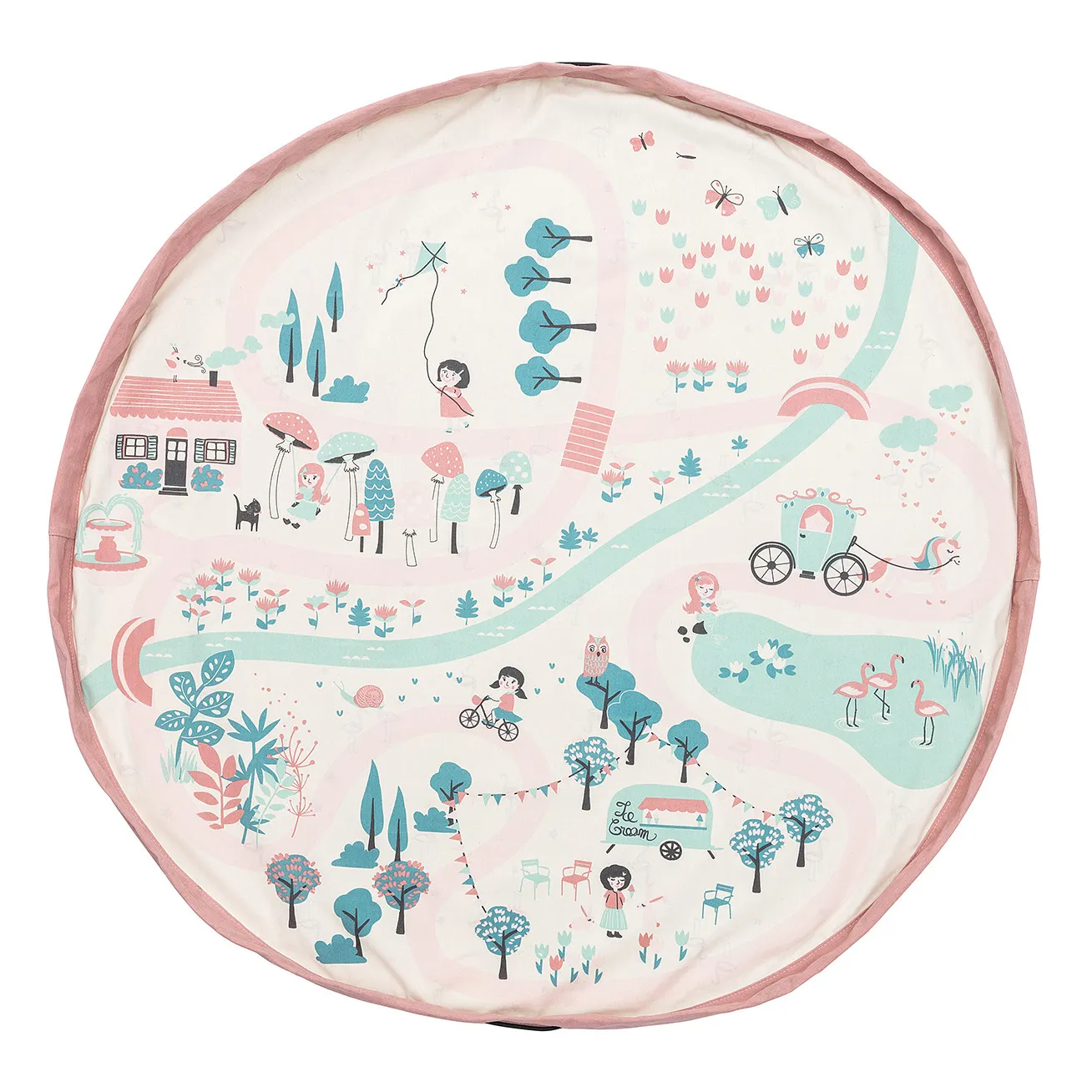 Play And Go Multicoloured Noomad Bag / Playmat - Au Parc