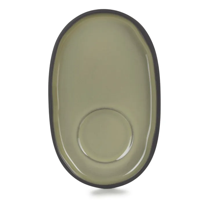 Sous-tasse Caractère en porcelaine - Set de 6 | Cardamome- Image produit n°2
