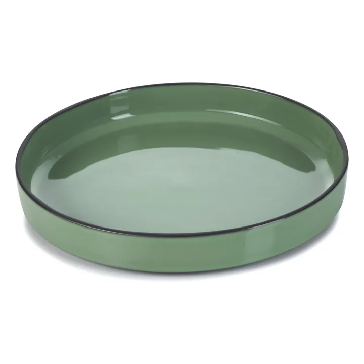 Assiette Caractère en porcelaine 23 cm - Set de 4 | Vert Menthe- Image produit n°1