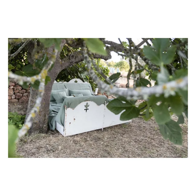 Bettbezug aus Bio-Baumwolle | Sage Green S049
