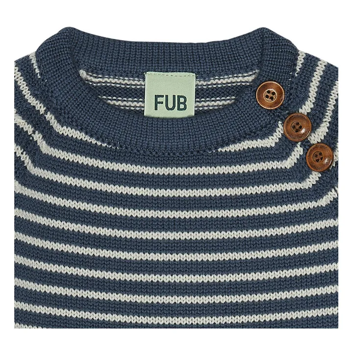 Jersey de lana marinero | Azul Petróleo- Imagen del producto n°1