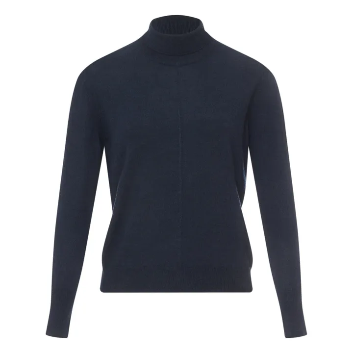 Jersey Janvier de lana | Azul Marino- Imagen del producto n°0