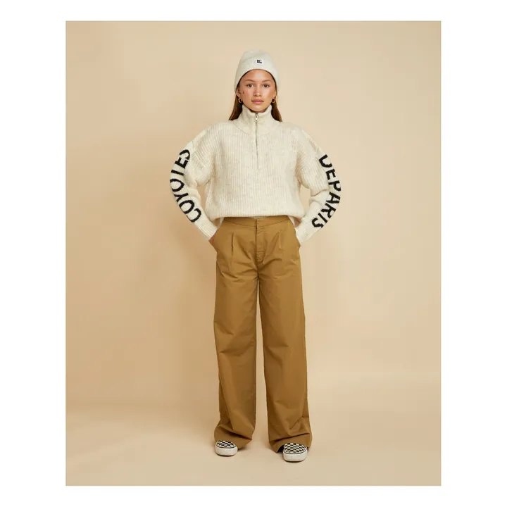 Maglione con zip Roxy | Bianco- Immagine del prodotto n°1