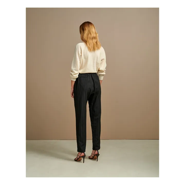 Pantalon Elastiqué Vael - Collection Femme  | Noir- Image produit n°3