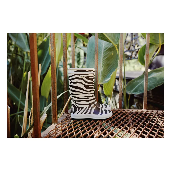Stivali Lolly Pop zebrati | Nero- Immagine del prodotto n°2