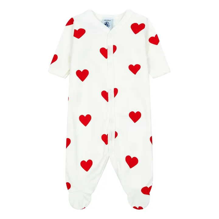 Pyjama Cœurs | Blanc- Image produit n°0