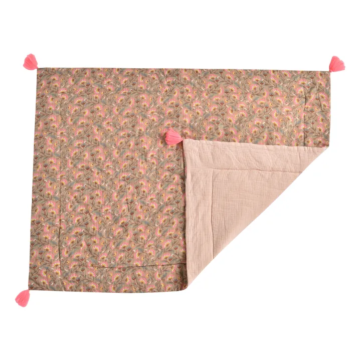 Vava Plaid Blanket | Khaki- Product image n°2