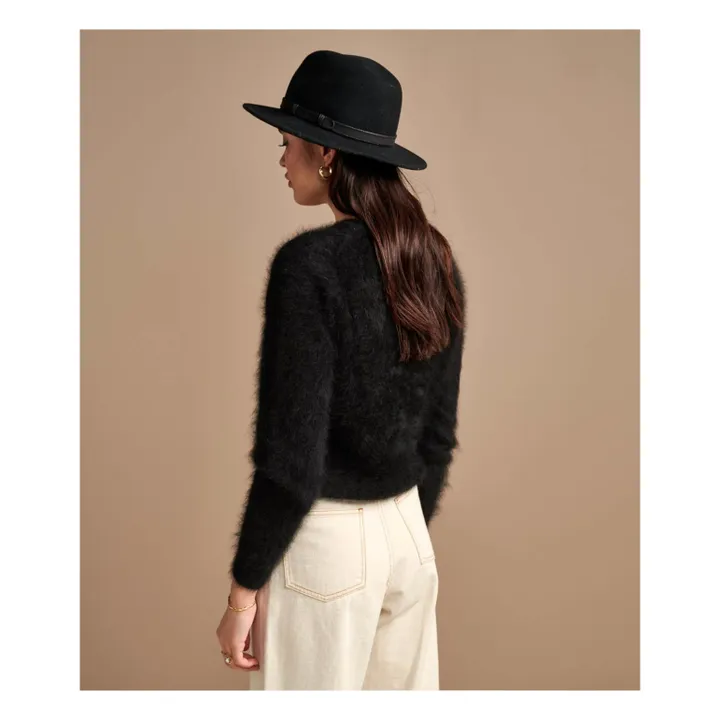 Pullover Datti Angora- Damenkollektion | Schwarz- Produktbild Nr. 5