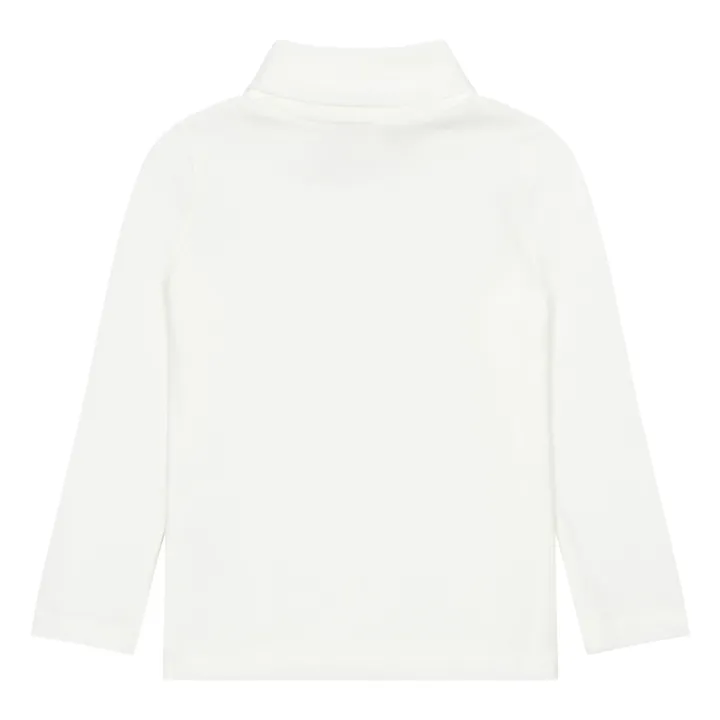 Camiseta de cuello alto | Blanco- Imagen del producto n°2