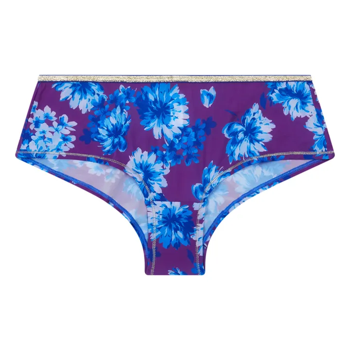Georgia Floral Shorty | Burgundy- Product image n°0