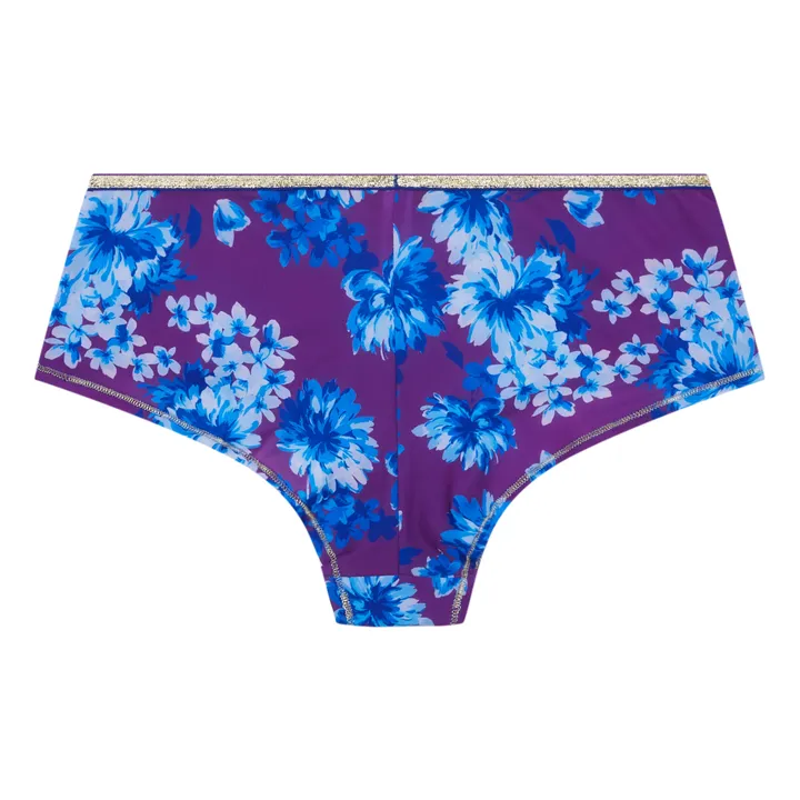 Georgia Floral Shorty | Burgundy- Product image n°4