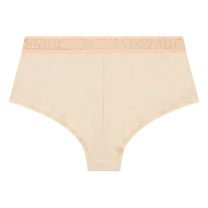 Judith Timeless Lurex Briefs | Pale pink- Product image n°4