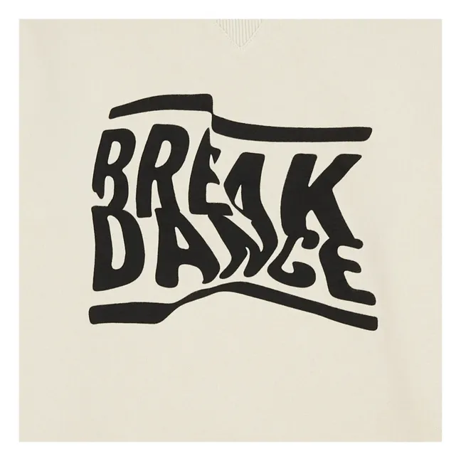 Sudadera con capucha Break Dance de algodón orgánico | Pastel