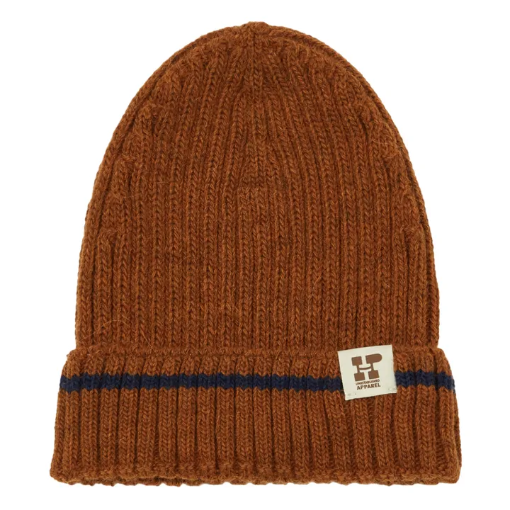 Knitted Beanie | Brown- Product image n°0