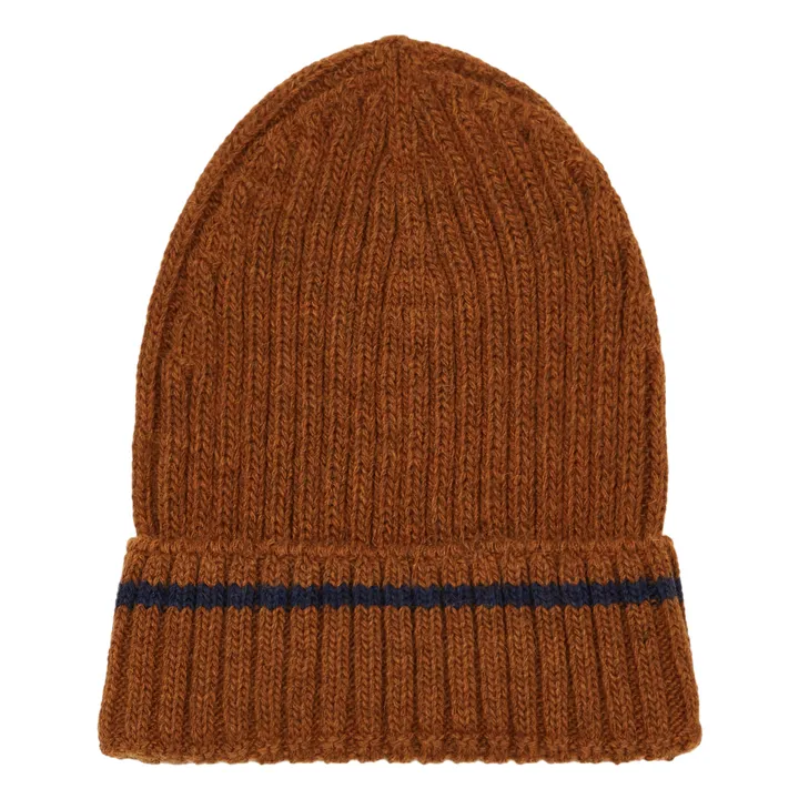 Knitted Beanie | Brown- Product image n°1