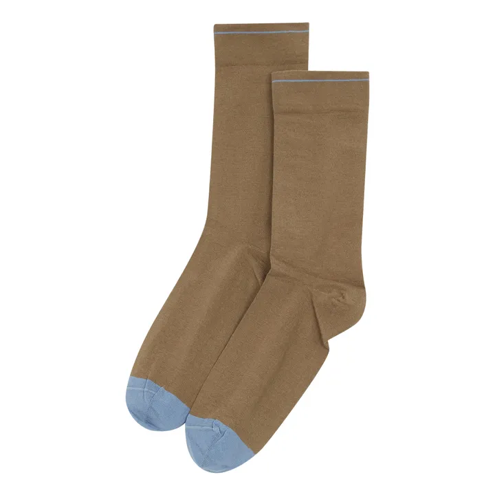 Socks | Taupe brown- Product image n°0