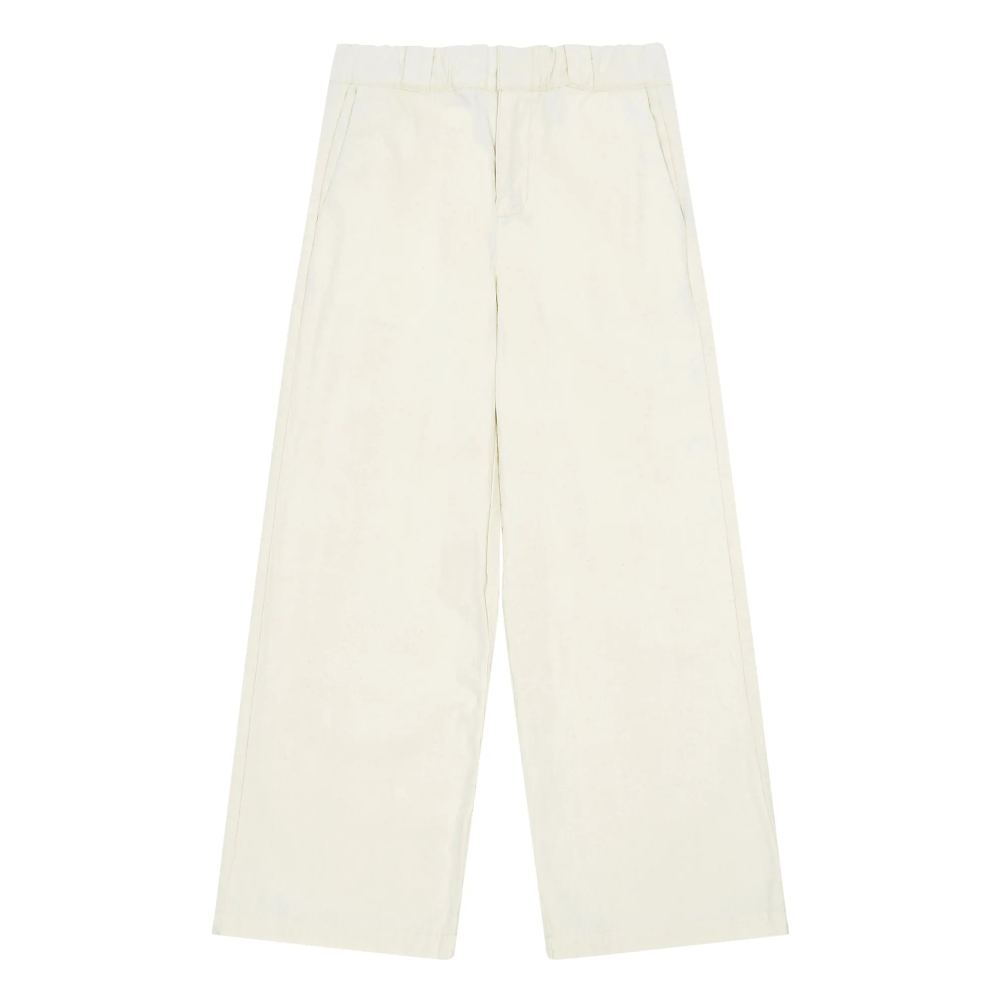 Longlivethequeen Natural Canvas Trousers