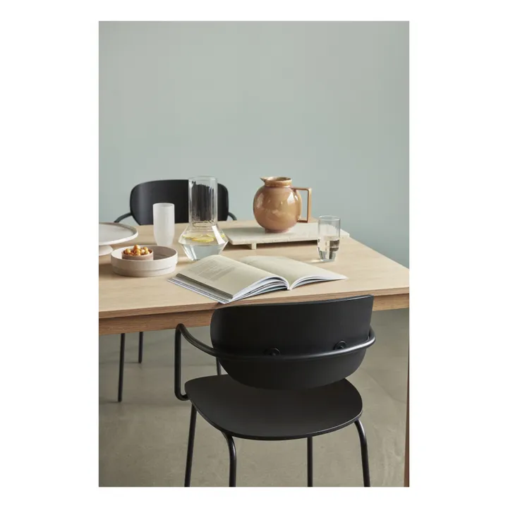 FSC Ash Wood Chair | Black- Product image n°2