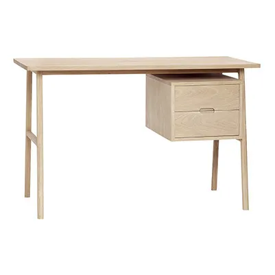 Schreibtisch aus Eichenholz FSC- Produktbild Nr. 0
