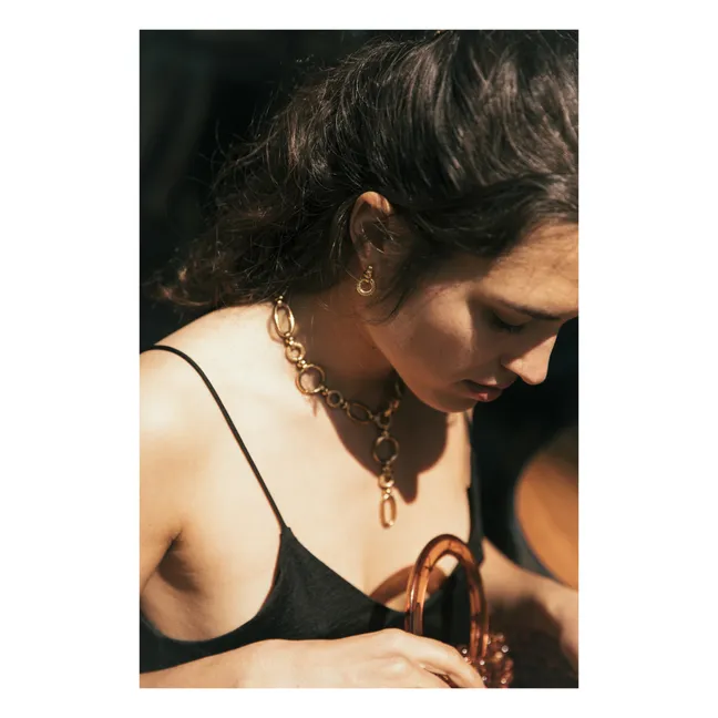 Boucles d'Oreilles Charlotte | Doré