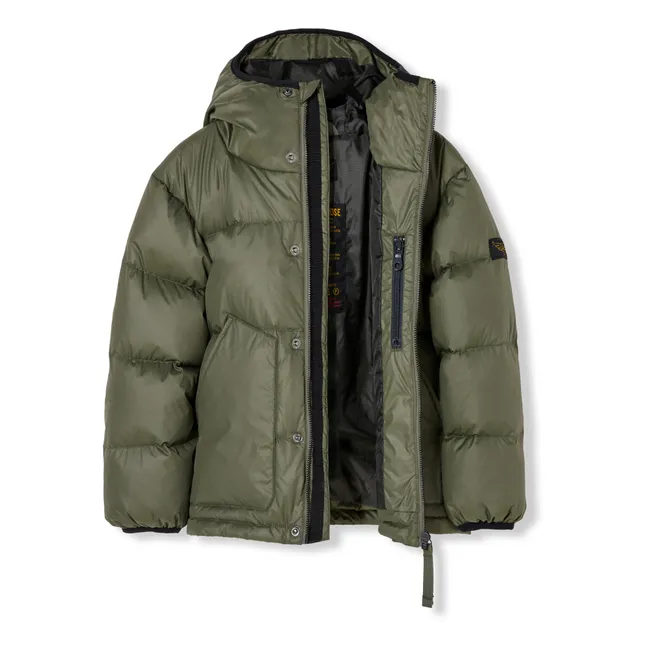 Daunenjacke aus echten Daunen Snowflow | Khaki